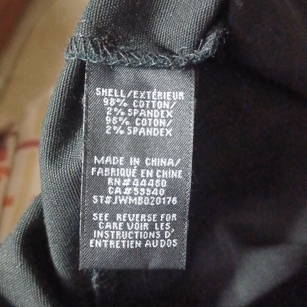 616412....NWT Black/Beige Slimfit Jaywalker Joggers - Picture 6 of 6
